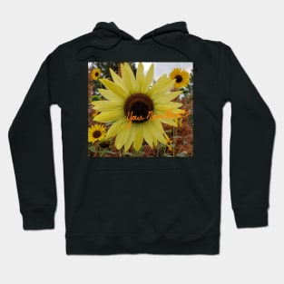 Sunflowers Customizable Hoodie